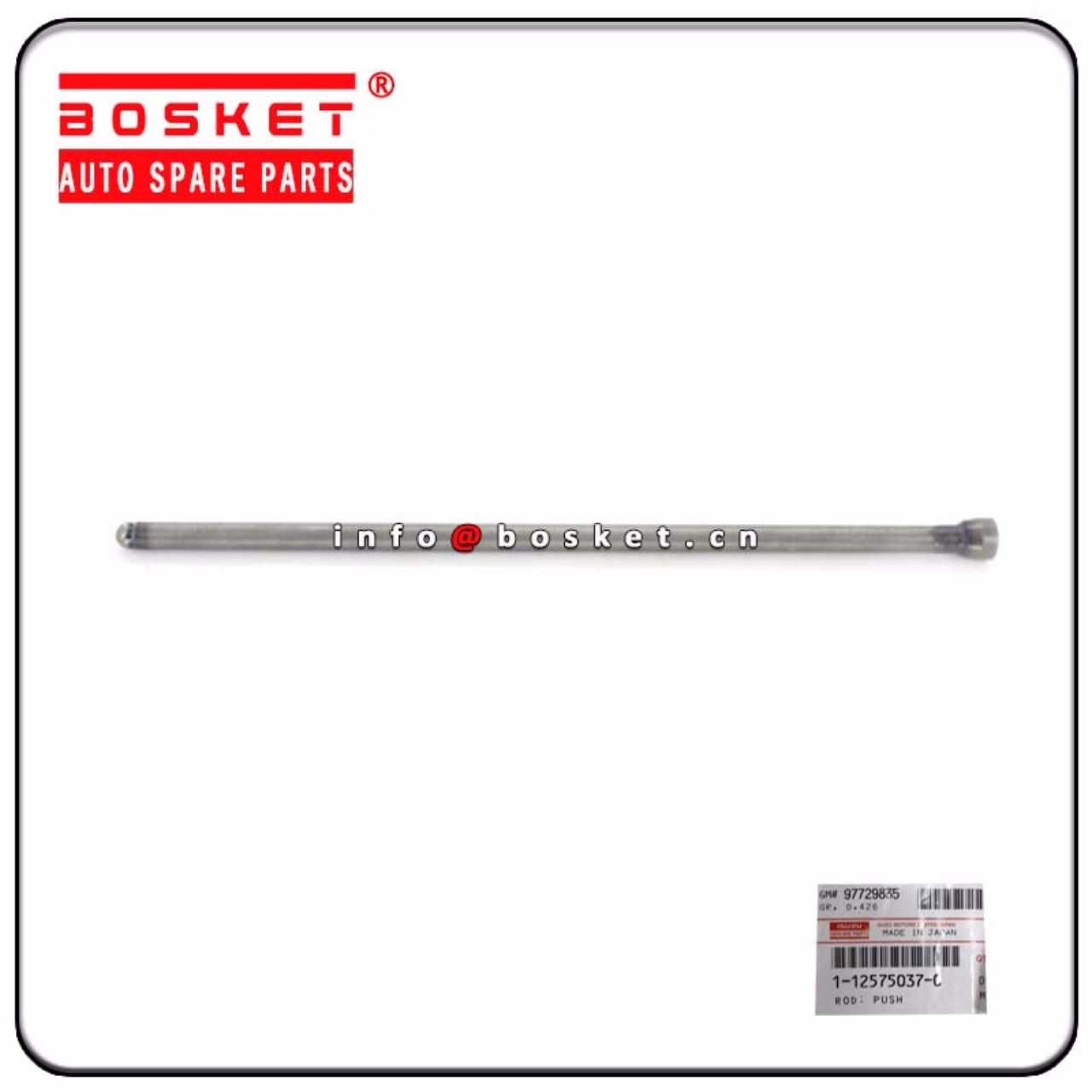 1-12575037-0 1125750370 Push Rod Suitable for ISUZU FRR