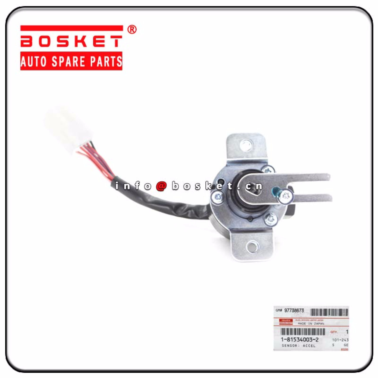 1-81534003-2 1815340032 Accelerator Sensor Suitable for ISUZU 6HK1 FVR34
