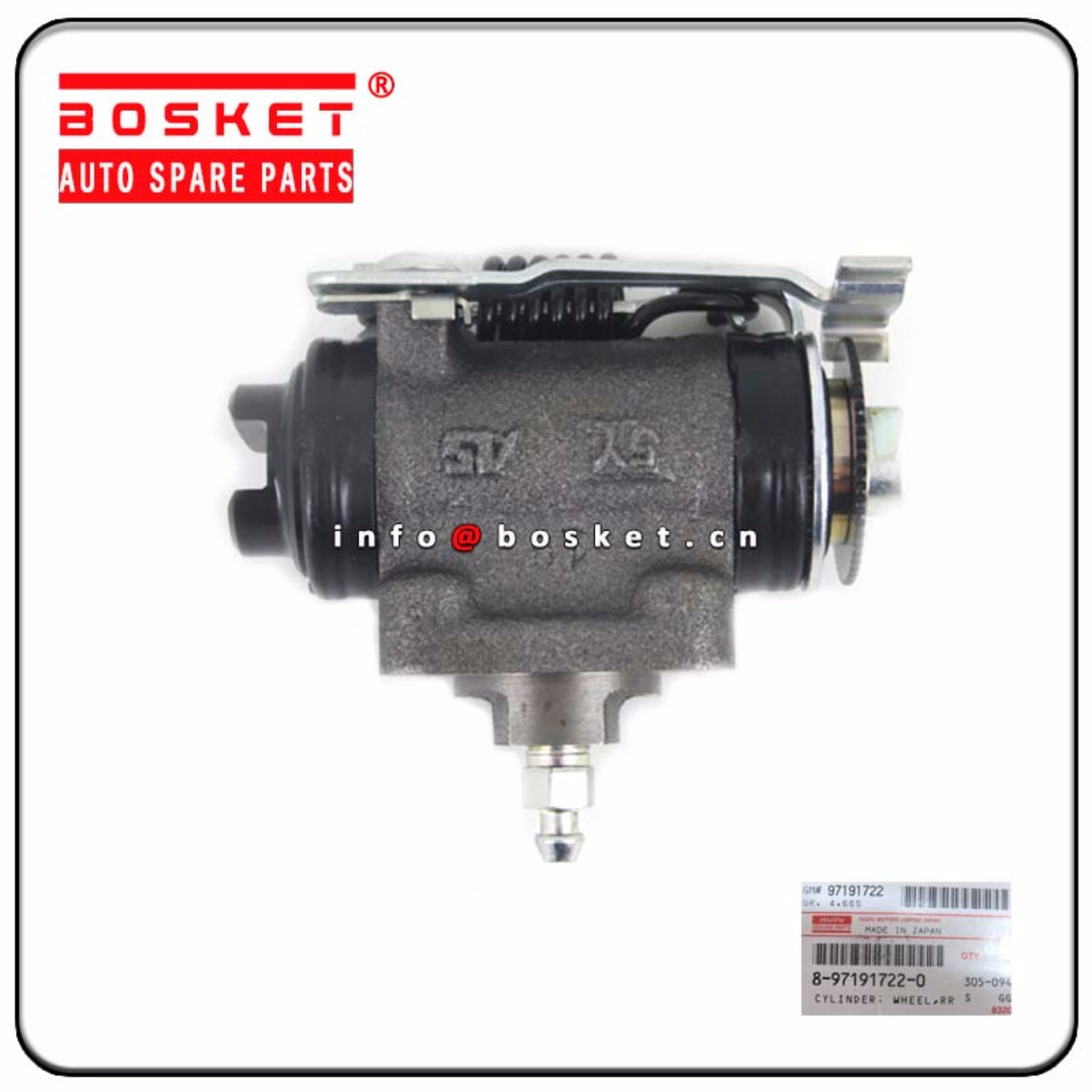 8-97191722-0 8971917220 Rear Brake Wheel Cylinder Suitable for ISUZU NKR NHR