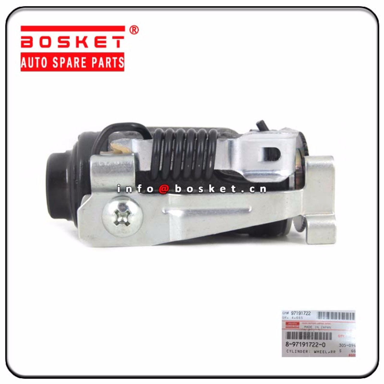 8-97191722-0 8971917220 Rear Brake Wheel Cylinder Suitable for ISUZU NKR NHR