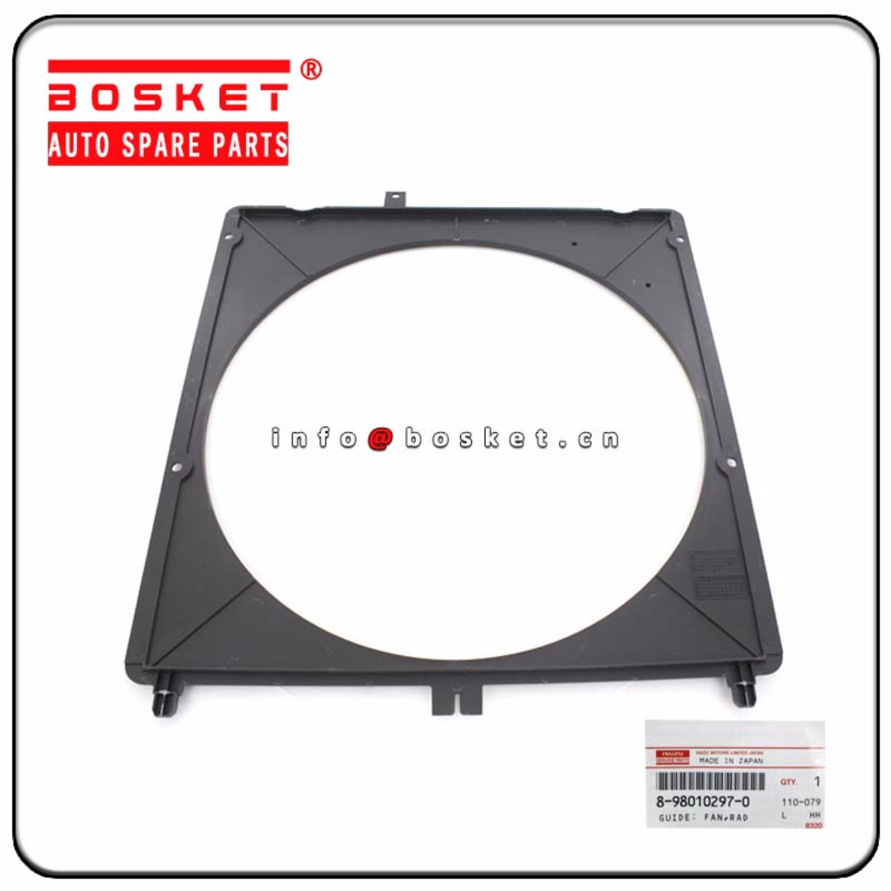 8-98010297-0 8980102970 Rad Fan Guide Suitable for ISUZU FRR