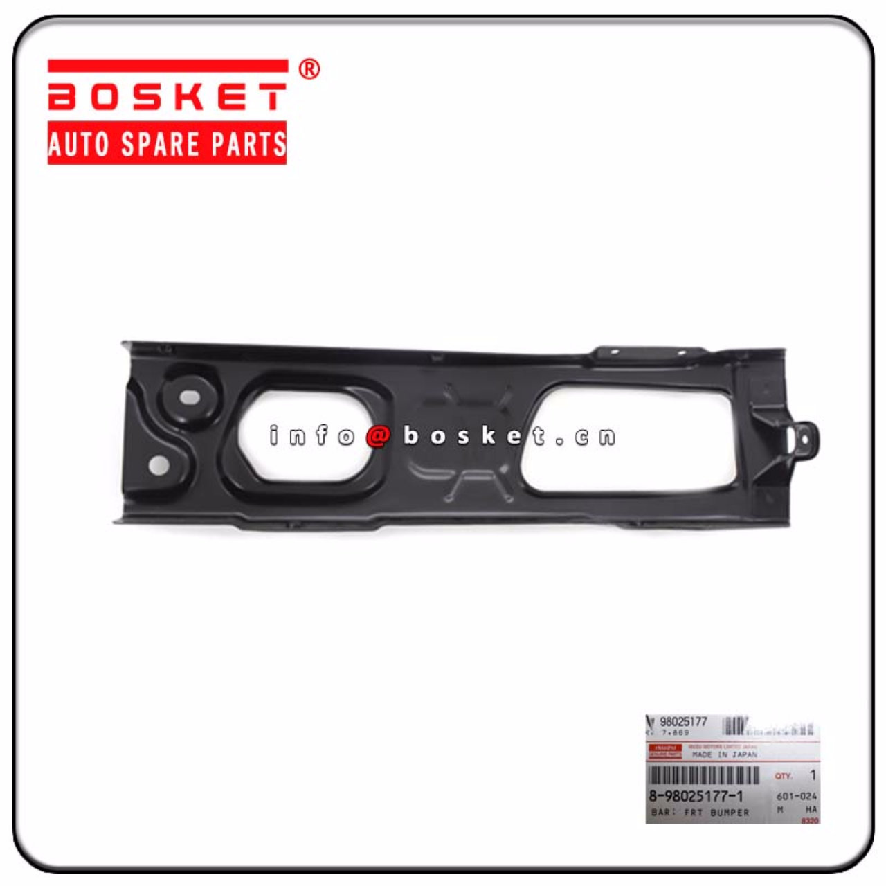 8-98025177-1 8980251771 Front Bumper Bar RH Suitable for ISUZUNKR