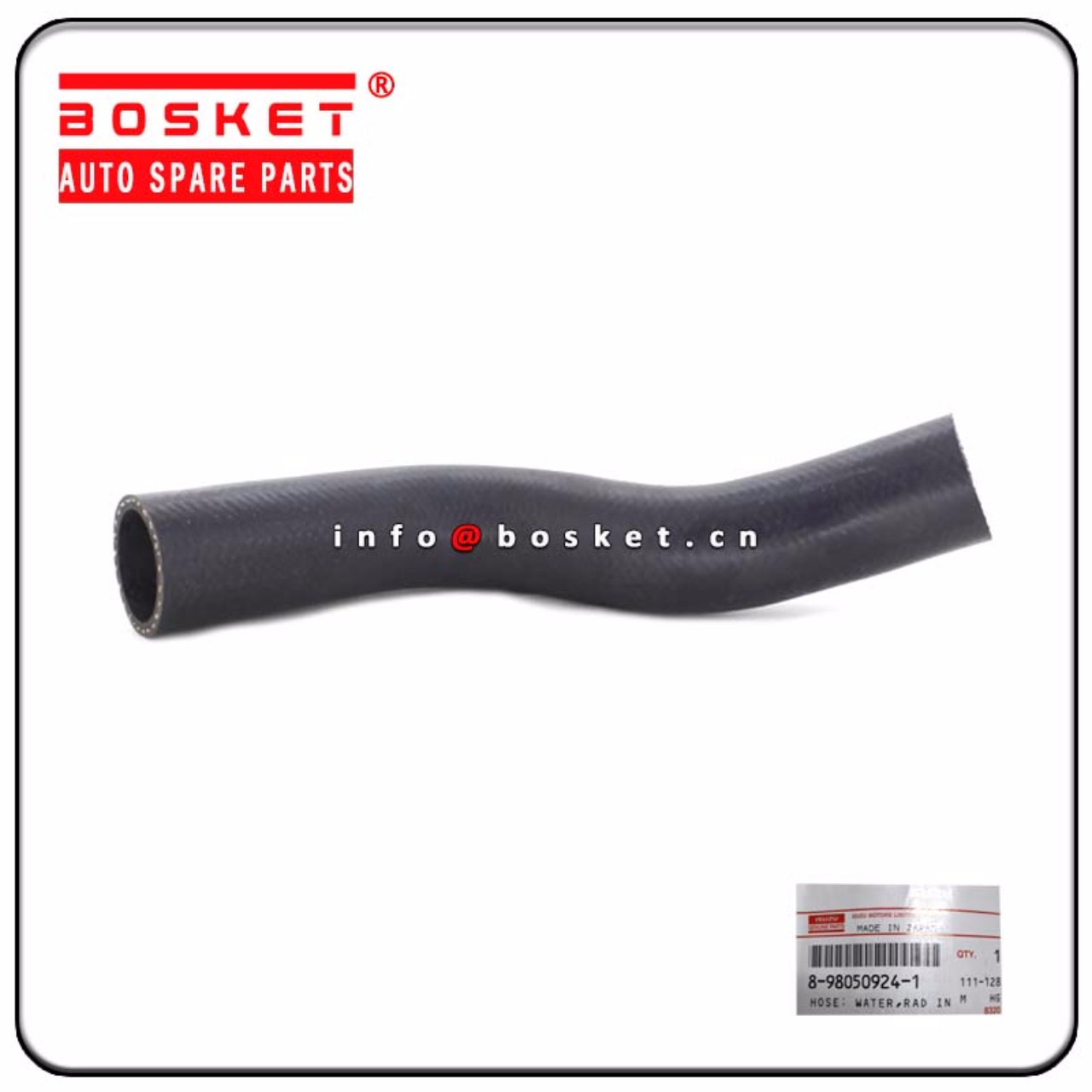  8-98050924-1 8980509241 Rad Inlet Water Hose Suitable for ISUZU FVR FTR