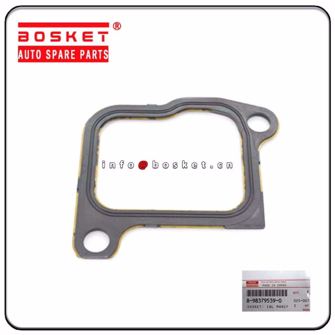 8-98379539-0 8983795390 Inlet Manifold To Head Gasket Suitable for ISUZU
