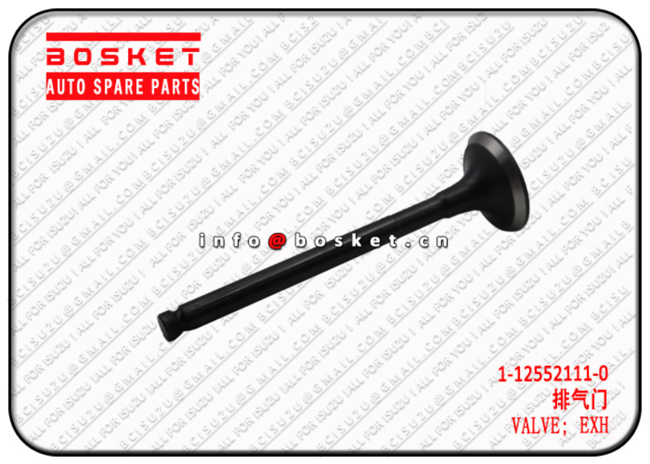 1-12552111-0 1125521110 Exhuast Valve Suitable for ISUZU XD 6BG1 6BD1 4BD1 