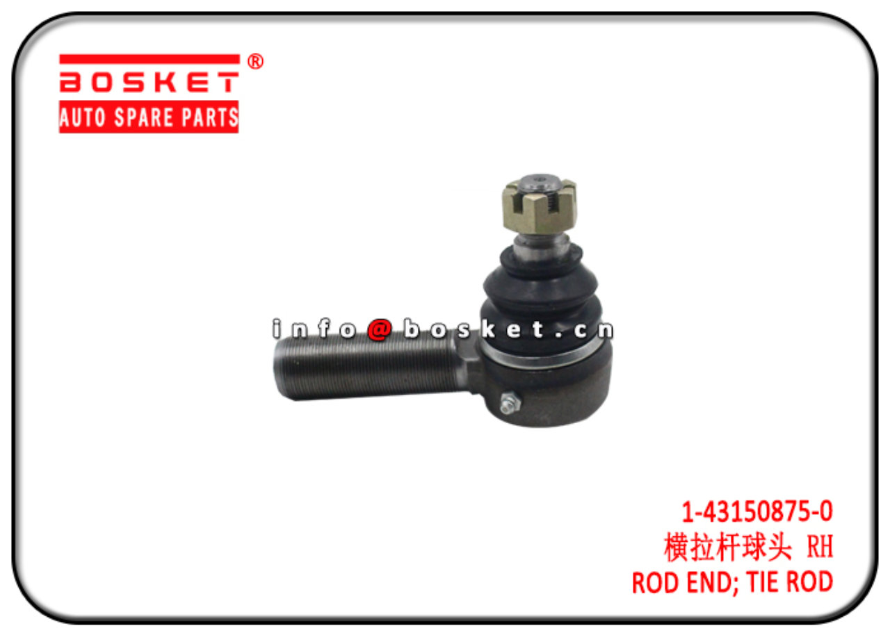 1-43150875-0 1431508750 Tie Rod Rod End Suitable for ISUZU FSR800