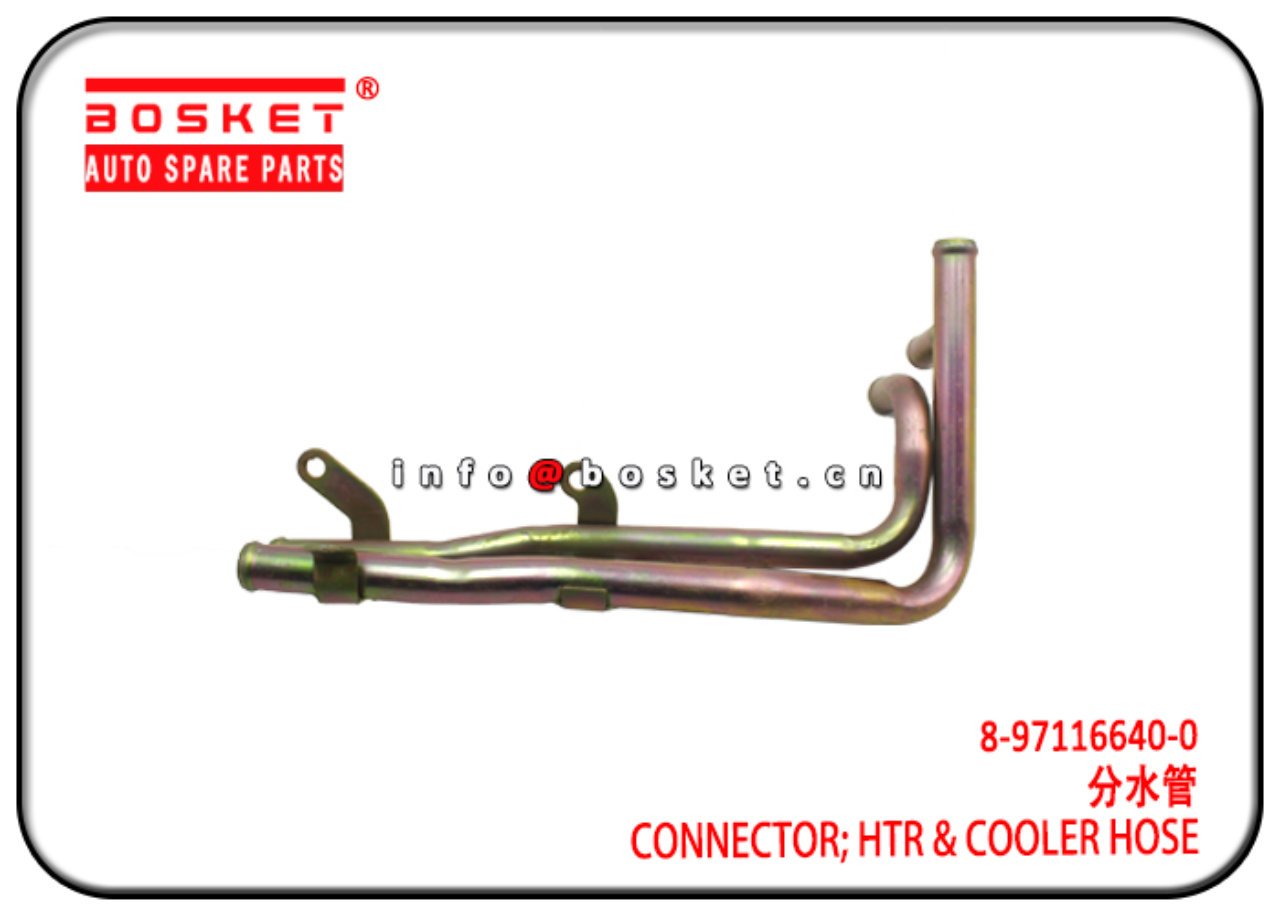 8-97116640-0 8971166400 Htr And Cooler Hose Connector Suitable for ISUZU TFR55 4JB1