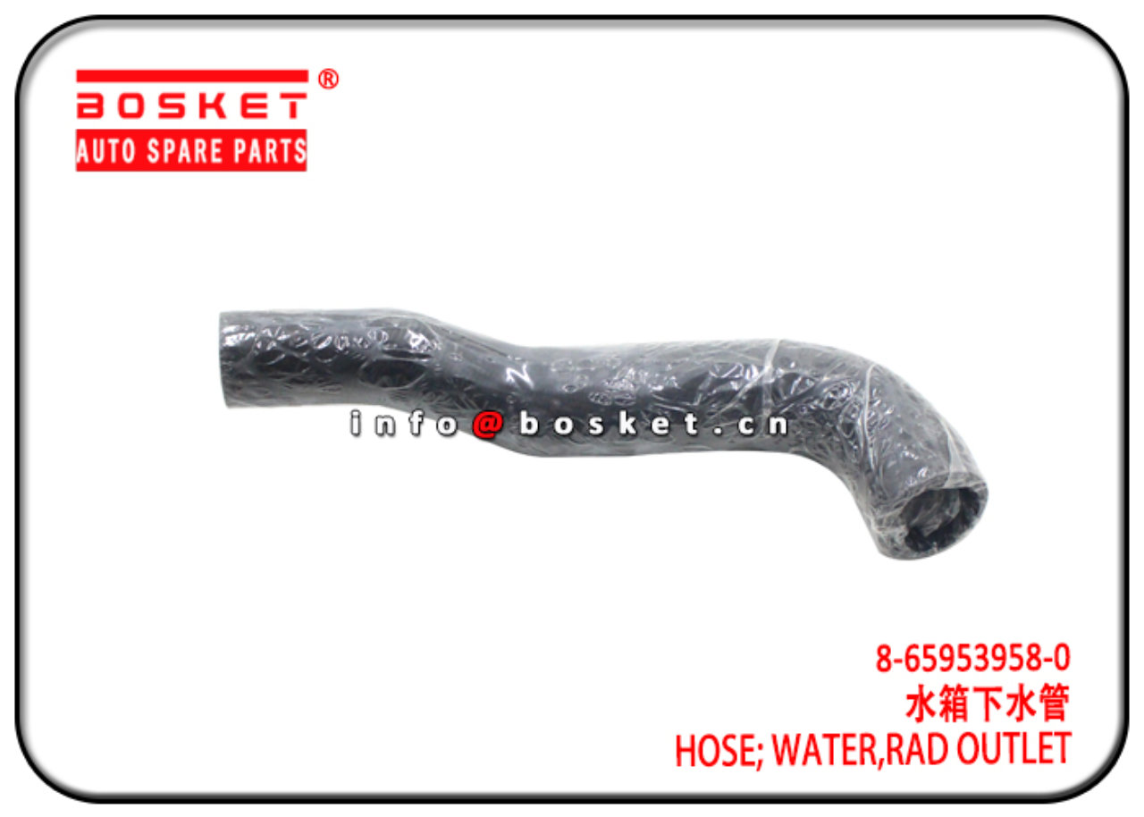 8-97124743-0 8-65953958-0 8659539580 Radiator Outlet Water Hose Suitable for ISUZU 700P NPR NQR