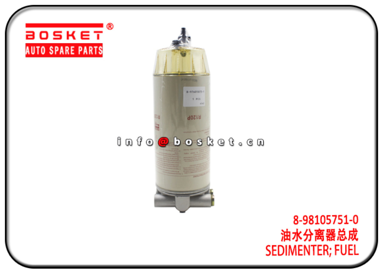 8-97605073-1 8-98105751-0 8976050731 8981057510 Fuel Sedimenter Suitable for ISUZU CYZ 