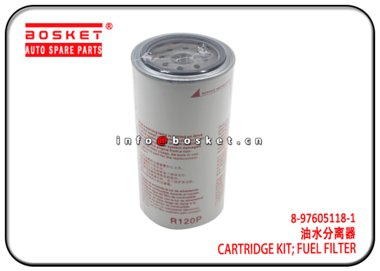 8-97605118-1 8-98081862-0 8980818620 Duel Filter Cartridge Kit Suitable for ISUZU CXZ81 10PE1 