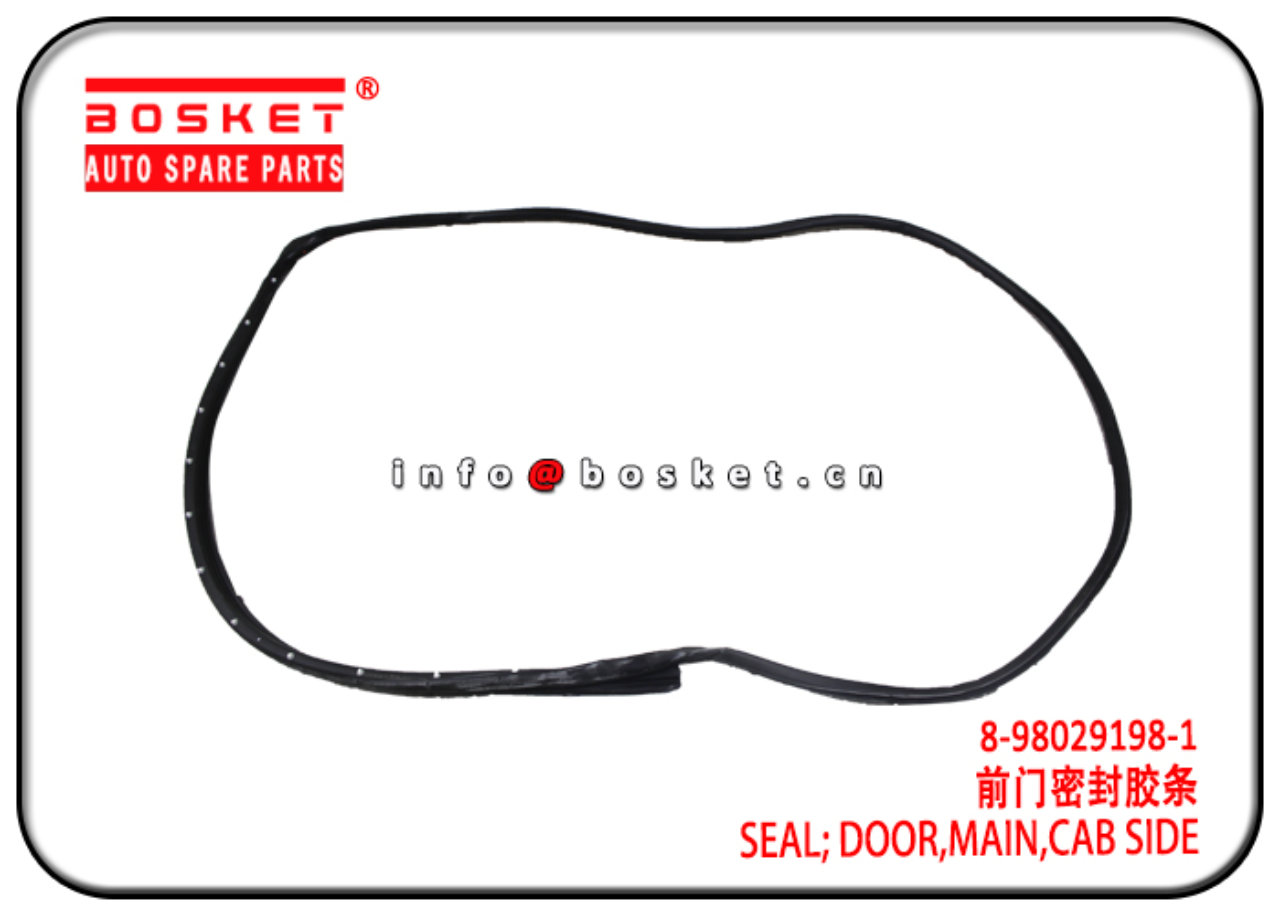 8-98029198-1 8980291981 Cab Side Main Door Seal Suitable for ISUZU 700P 