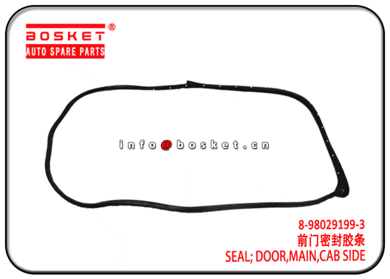 8-98029199-3 8980291993 Cab Side Main Door Seal Suitable for ISUZU VC46 700P NMR