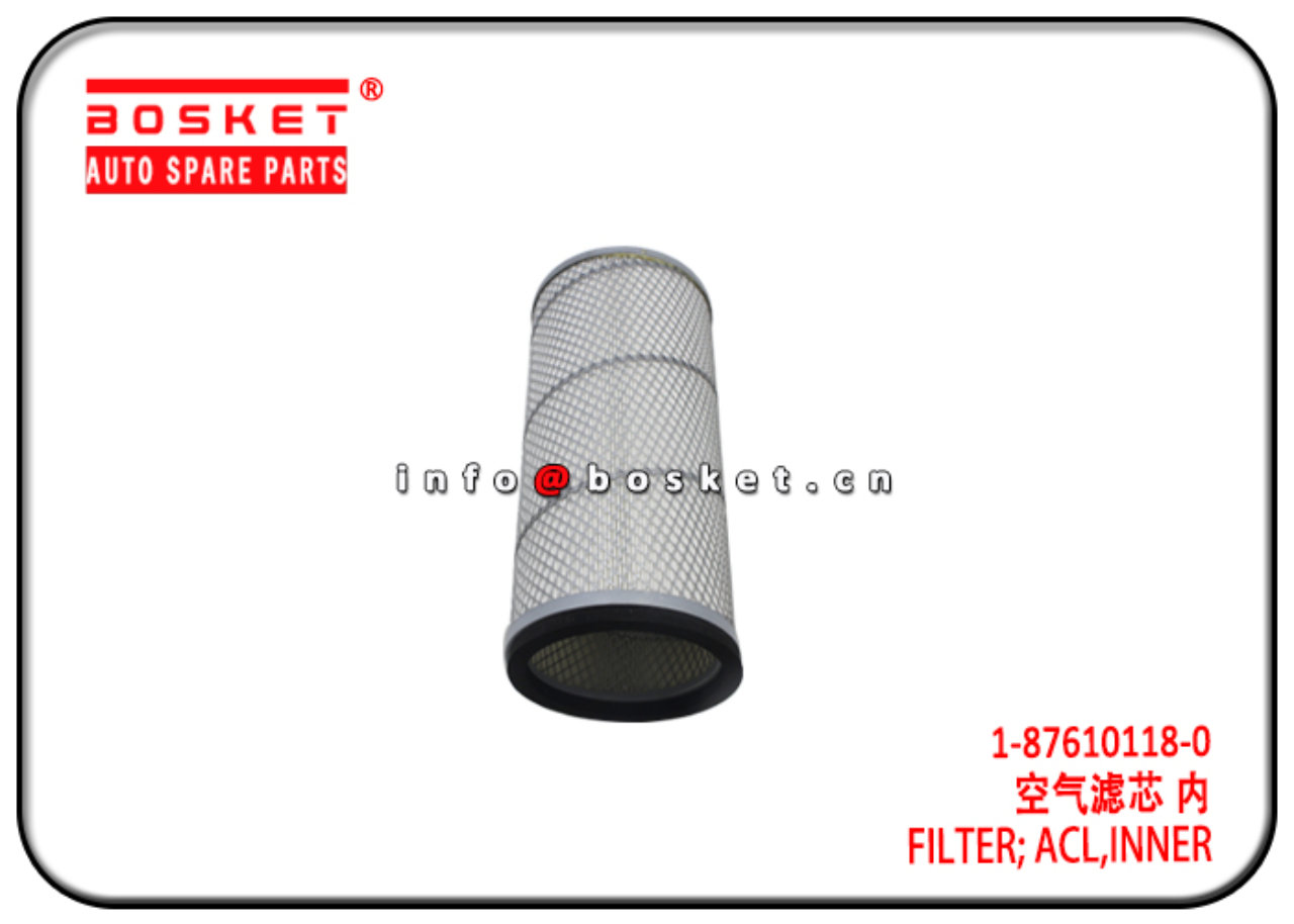 1-14215111-0 1-87610118-0 1142151110 1876101180 Inner Air Cleaner Filter Suitable for ISUZU FTR33 6H