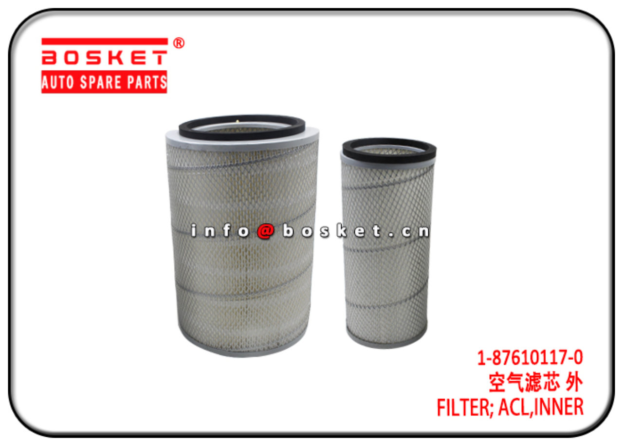 1-14215172-0 1-14215111-0 1-87610117-0 Inner Air Cleaner Filter Suitable for ISUZU FTR33 6HH1