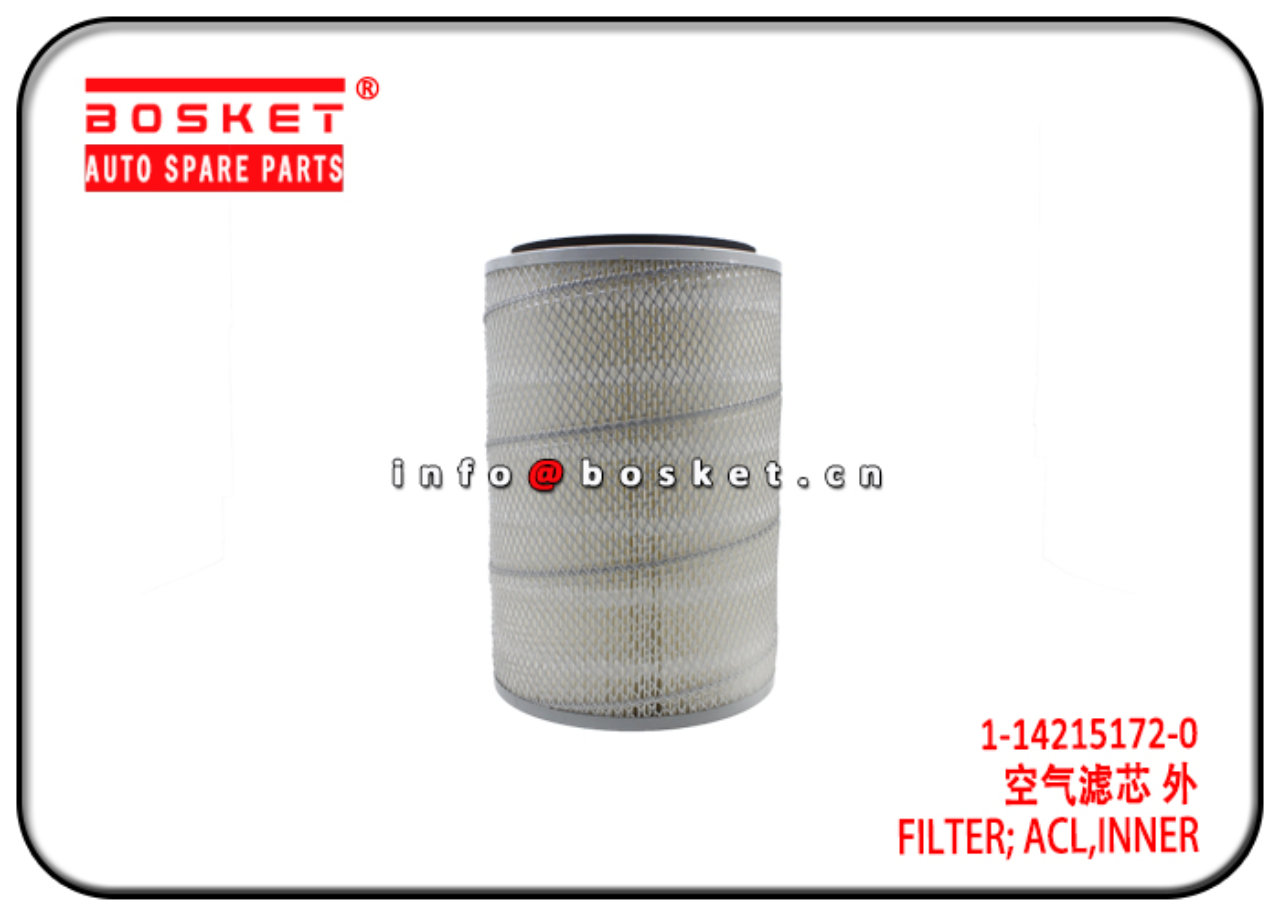 1-14215172-0 1-87610117-0 1876101170 Inner Air Cleaner Filter Suitable for ISUZU FTR33 6HH1