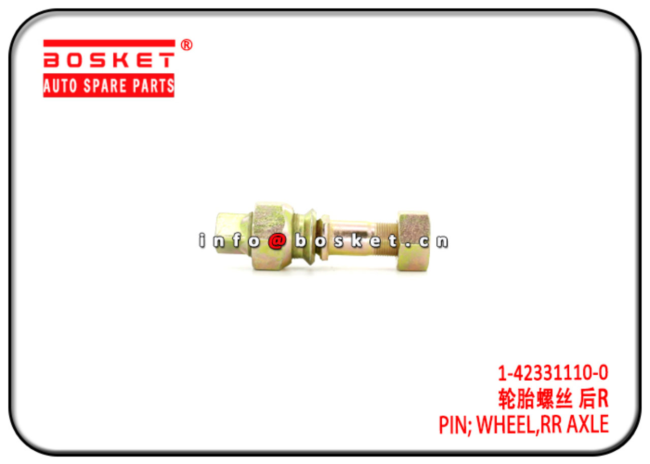 1-42331110-0 1423311100 Rear Axle Wheel Pin R Suitable for ISUZU FVR34 FVR33 