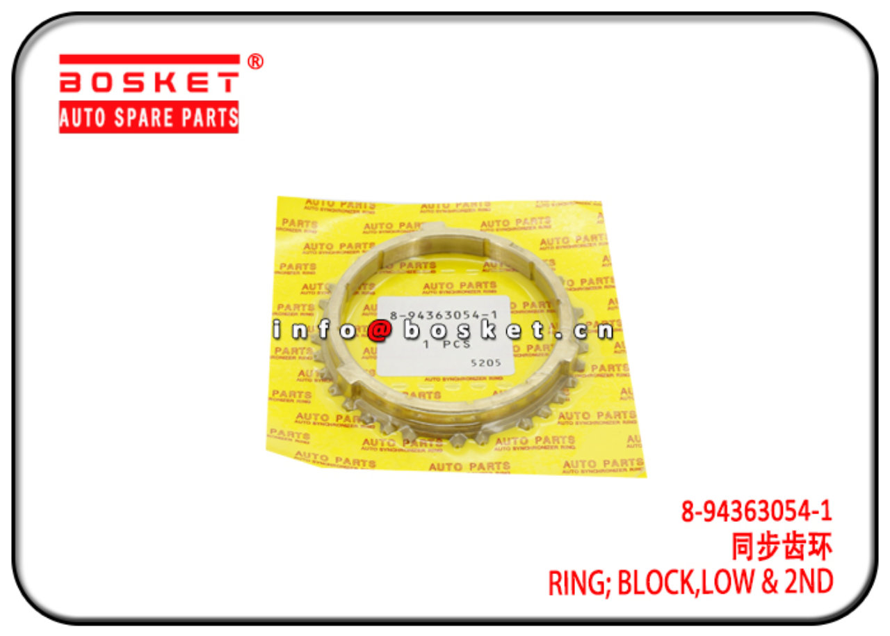 8-94363054-1 8943630541 Low And Second Block Ring Suitable for ISUZU TFR17 4ZE1