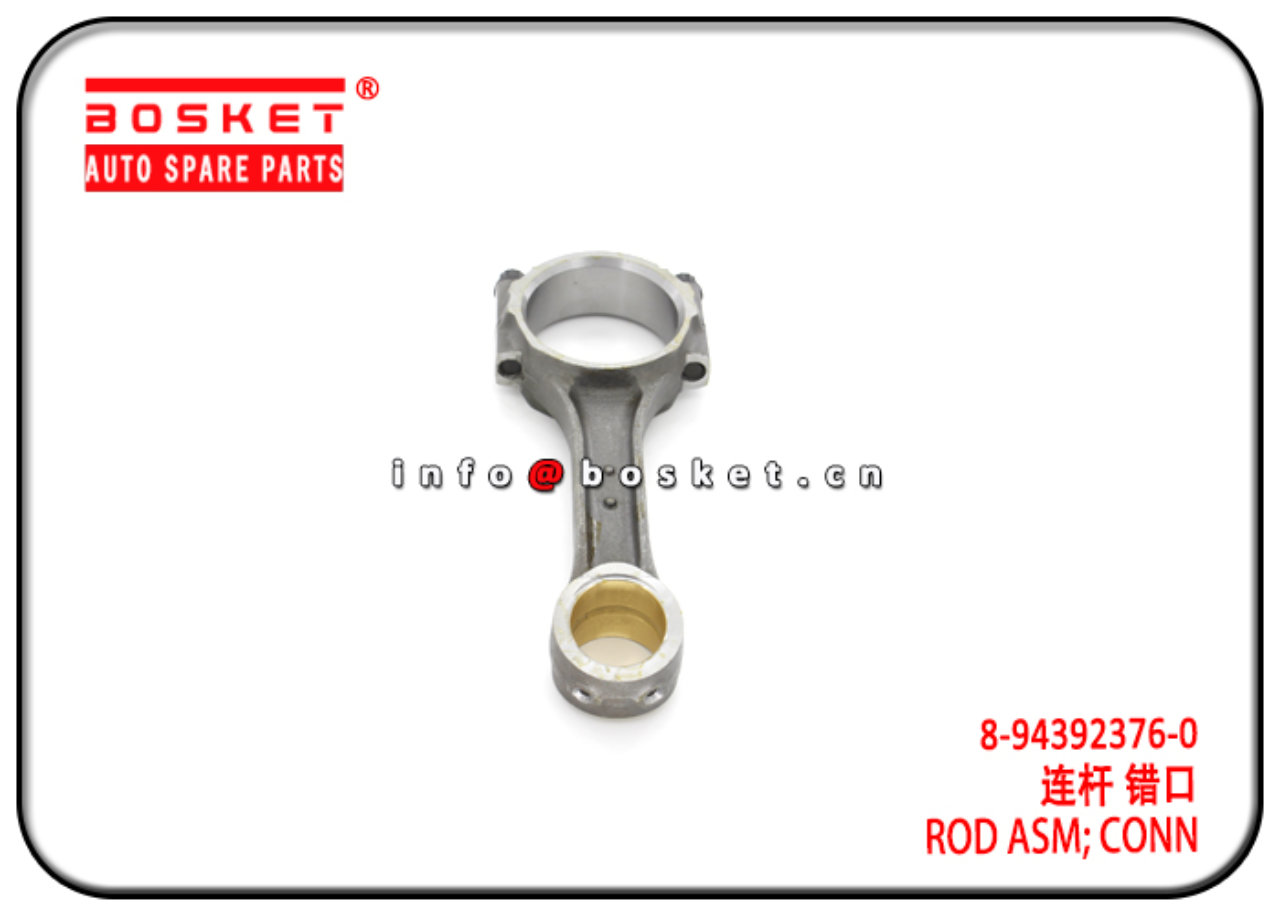 8-94392376-0 8943923760 Connecting Rod Assembly Suitable for ISUZU FVR34 4HK1 6HK1