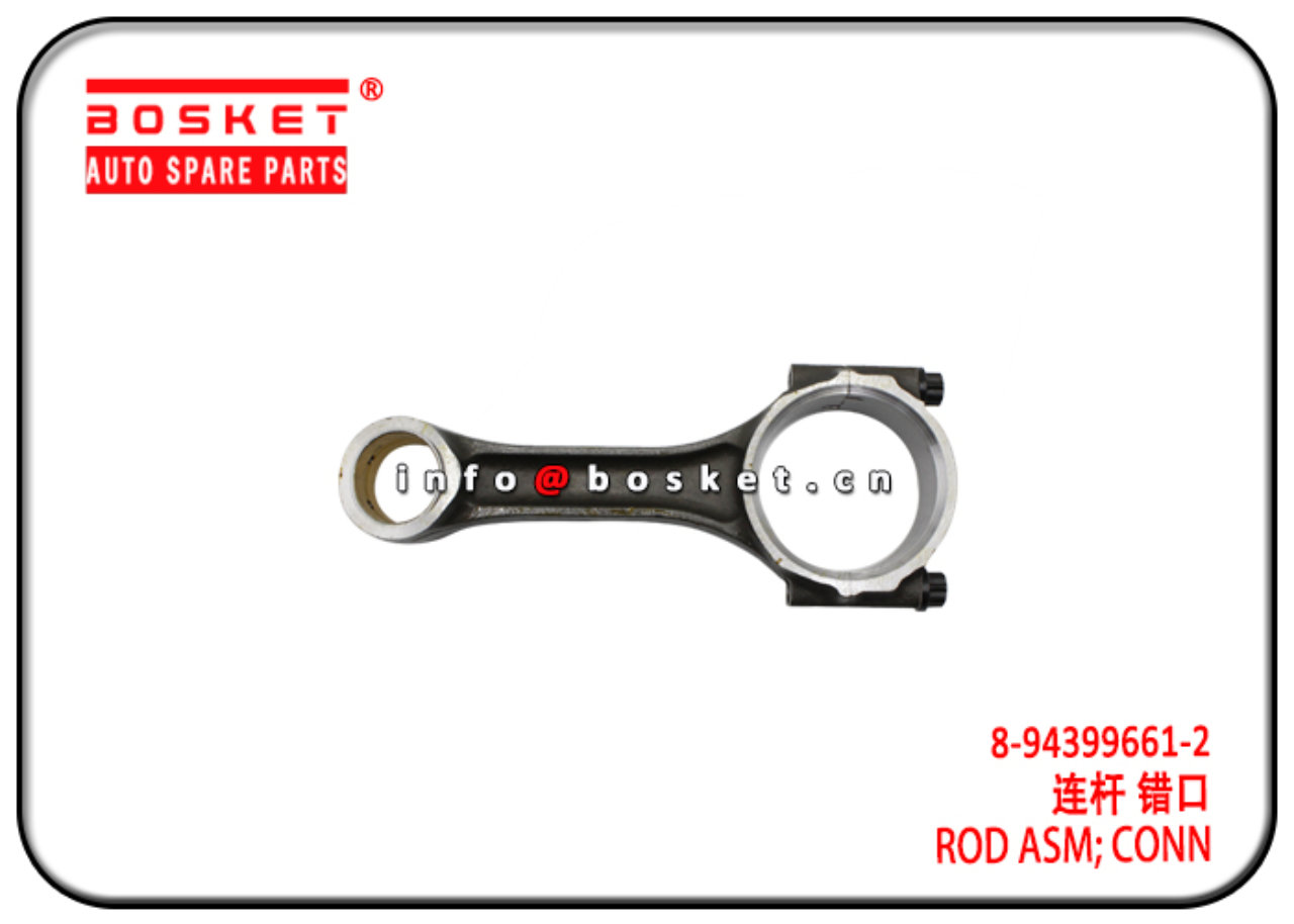 8-94392376-1 8-94399661-2 8943996612 Connecting Rod Assembly Suitable for ISUZU 700P FSR FVR 4HK1 6H