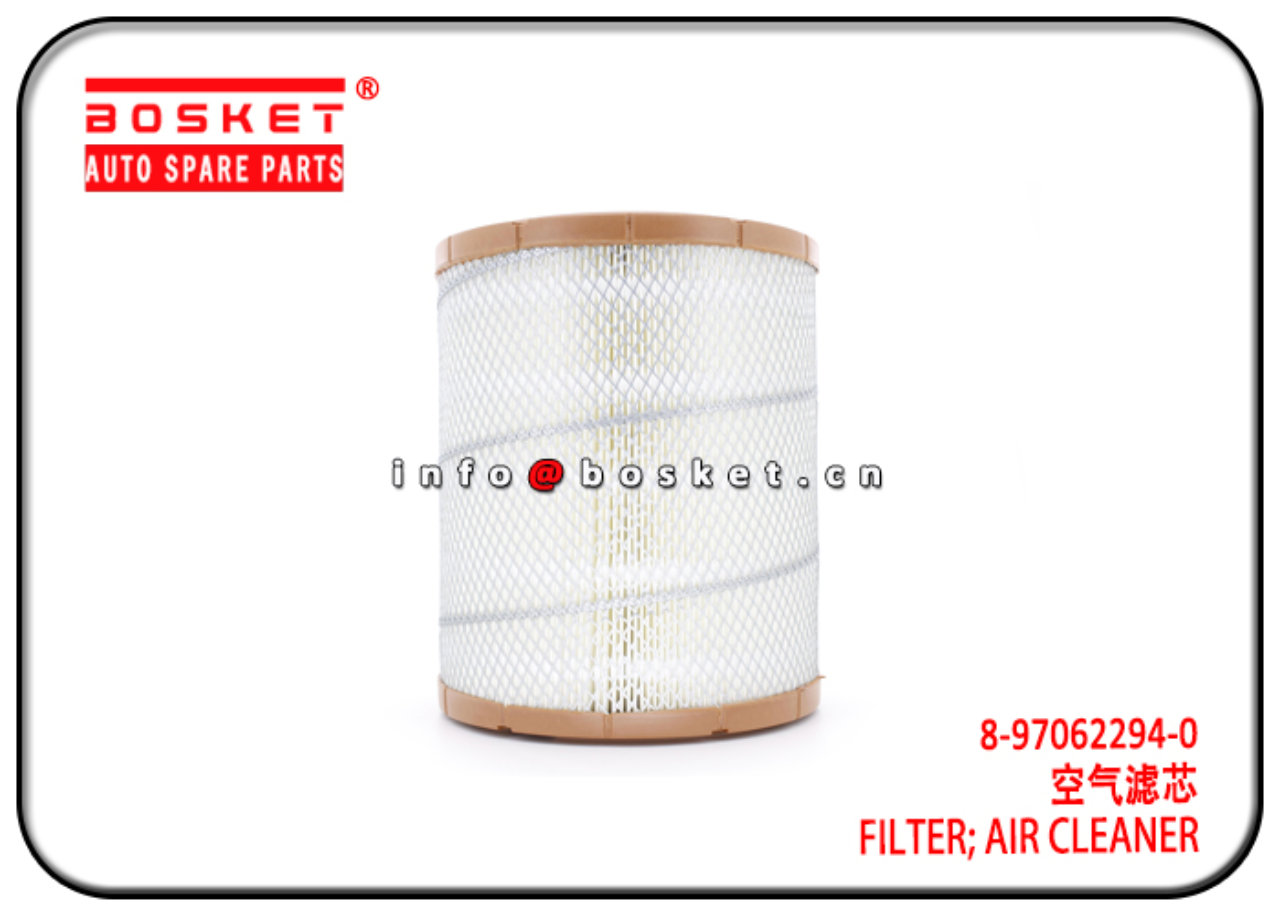 8-97062294-0 5-87610020-BVP 587610020BVP Air Cleaner Filter Suitable for ISUZU NPR 4JJ1 4HK1