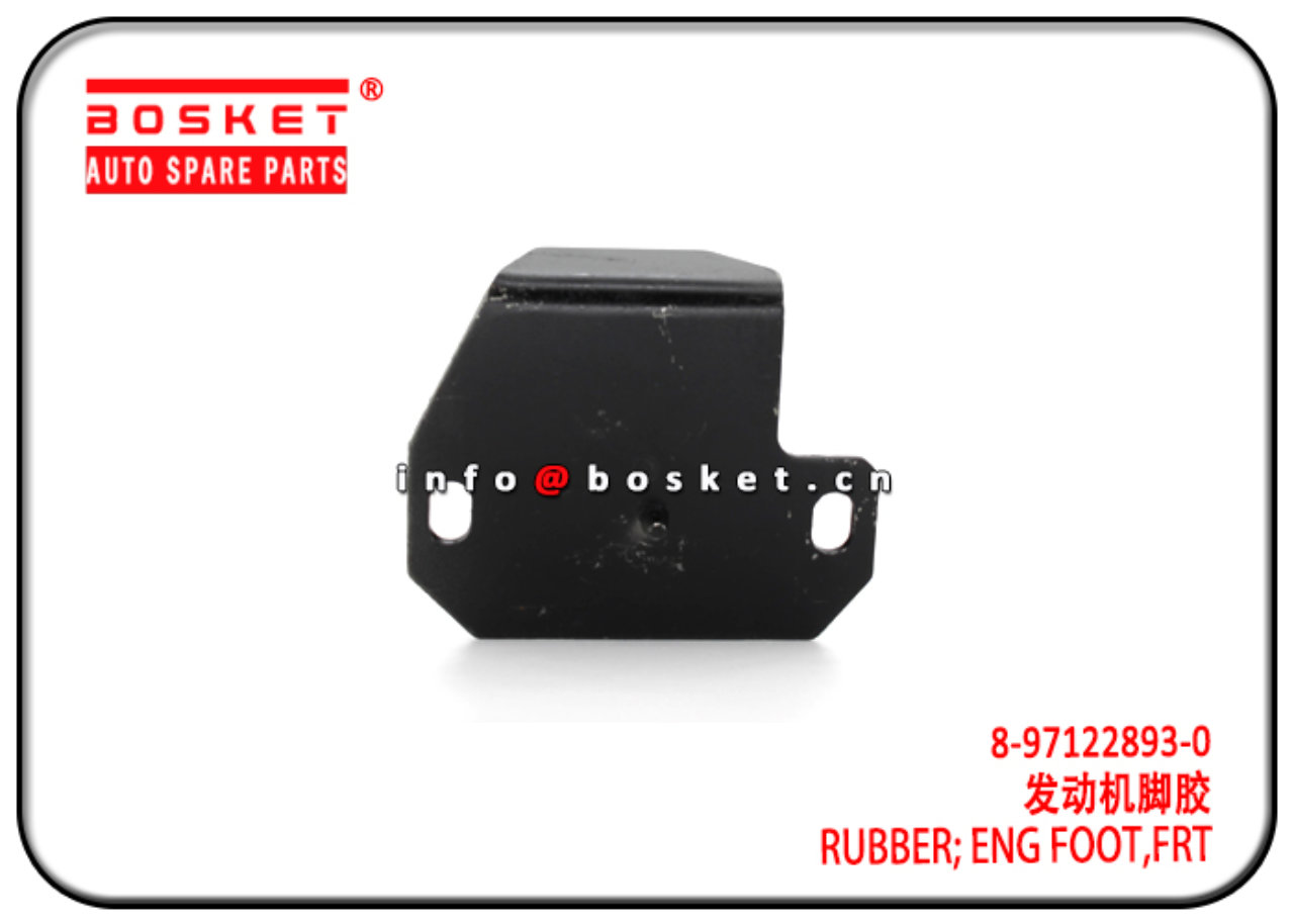 8-97122893-0 8971228930 Front Engine Foot Rubber Suitable for ISUZU NKR77 4JH1