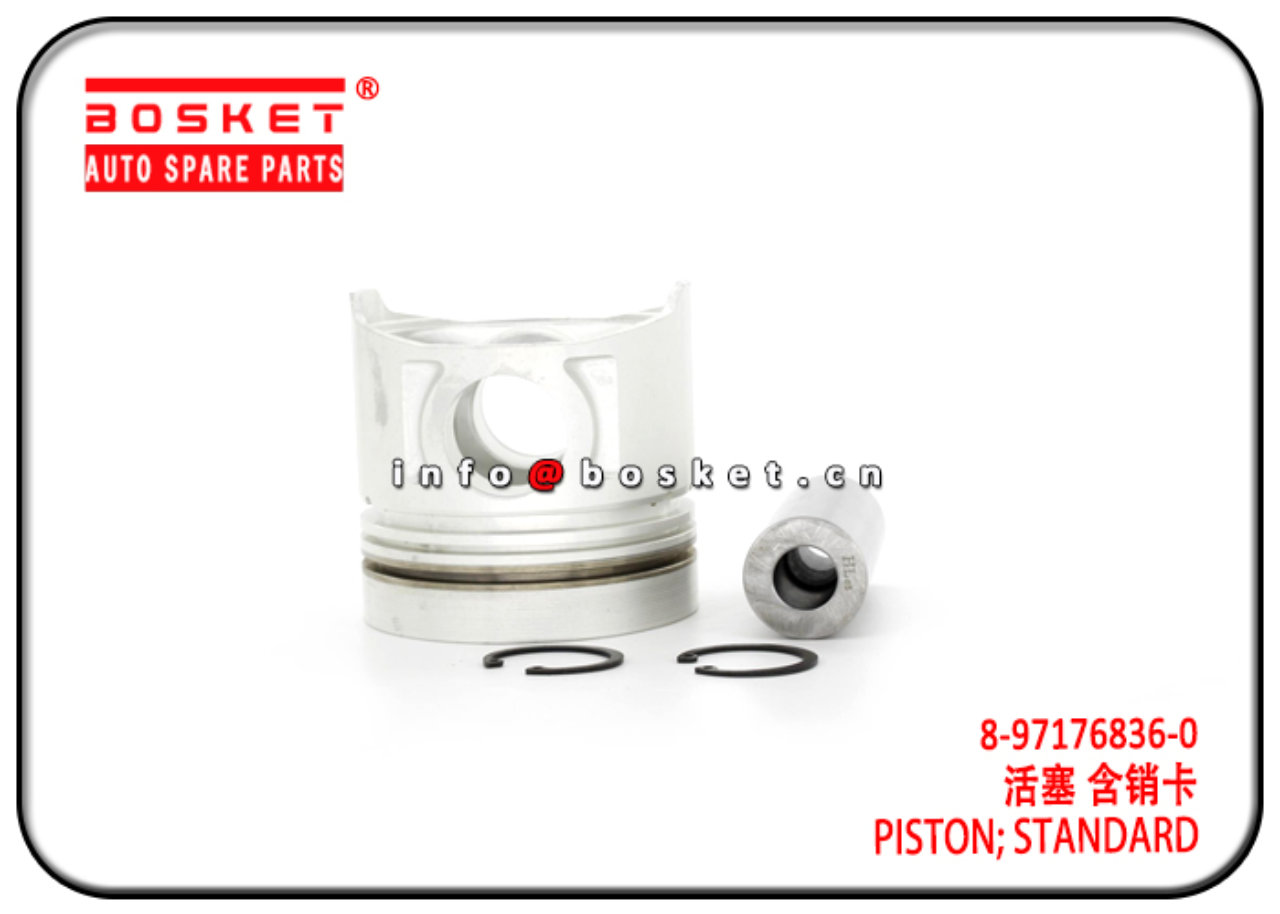 8-97176836-0 8971768360 Standard Piston Suitable for ISUZU NPR 4BD1