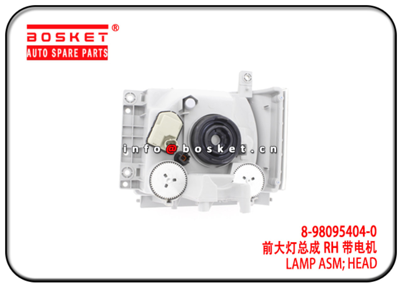 8-98098481-0 8-98095404-0 8980984810 8980954040 Head Lamp Assembly Suitable for ISUZU NMR 700P