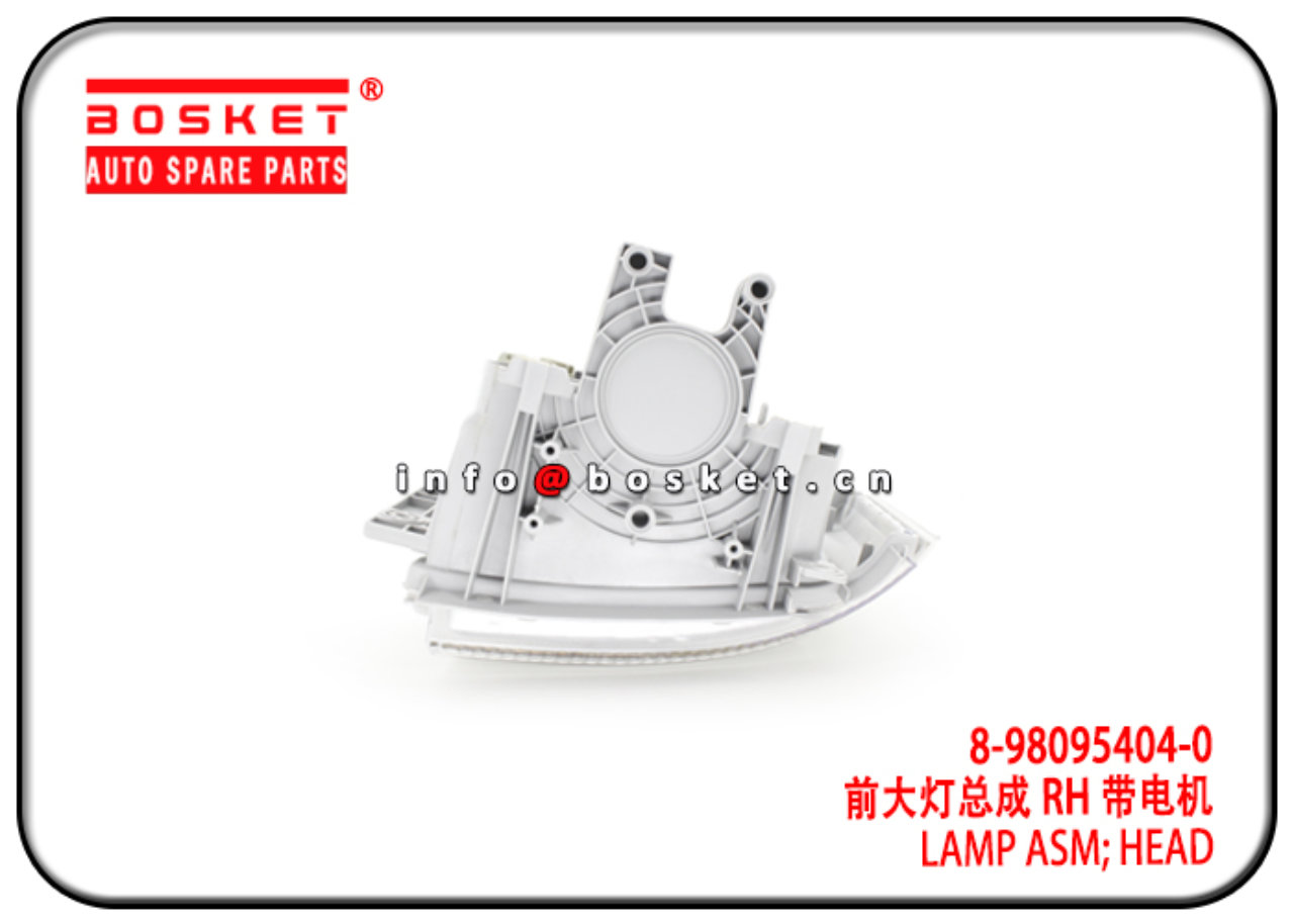 8-98098481-0 8-98095404-0 8980984810 8980954040 Head Lamp Assembly Suitable for ISUZU NMR 700P
