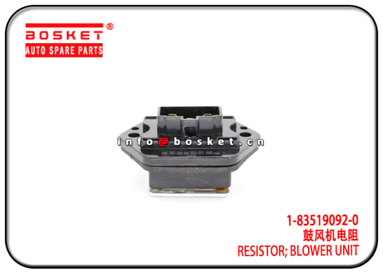 1-83519092-0 1-83519073-1 1835190920 1835190731 Blower Unit Resistor Suitable for ISUZU 10PE1 CXZ81 