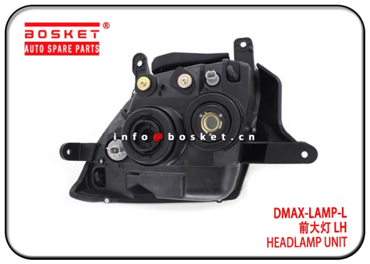 DMAX-LAMP-L DMAX LAMP L Headlamp Unit Suitable for  ISUZU DMAX 