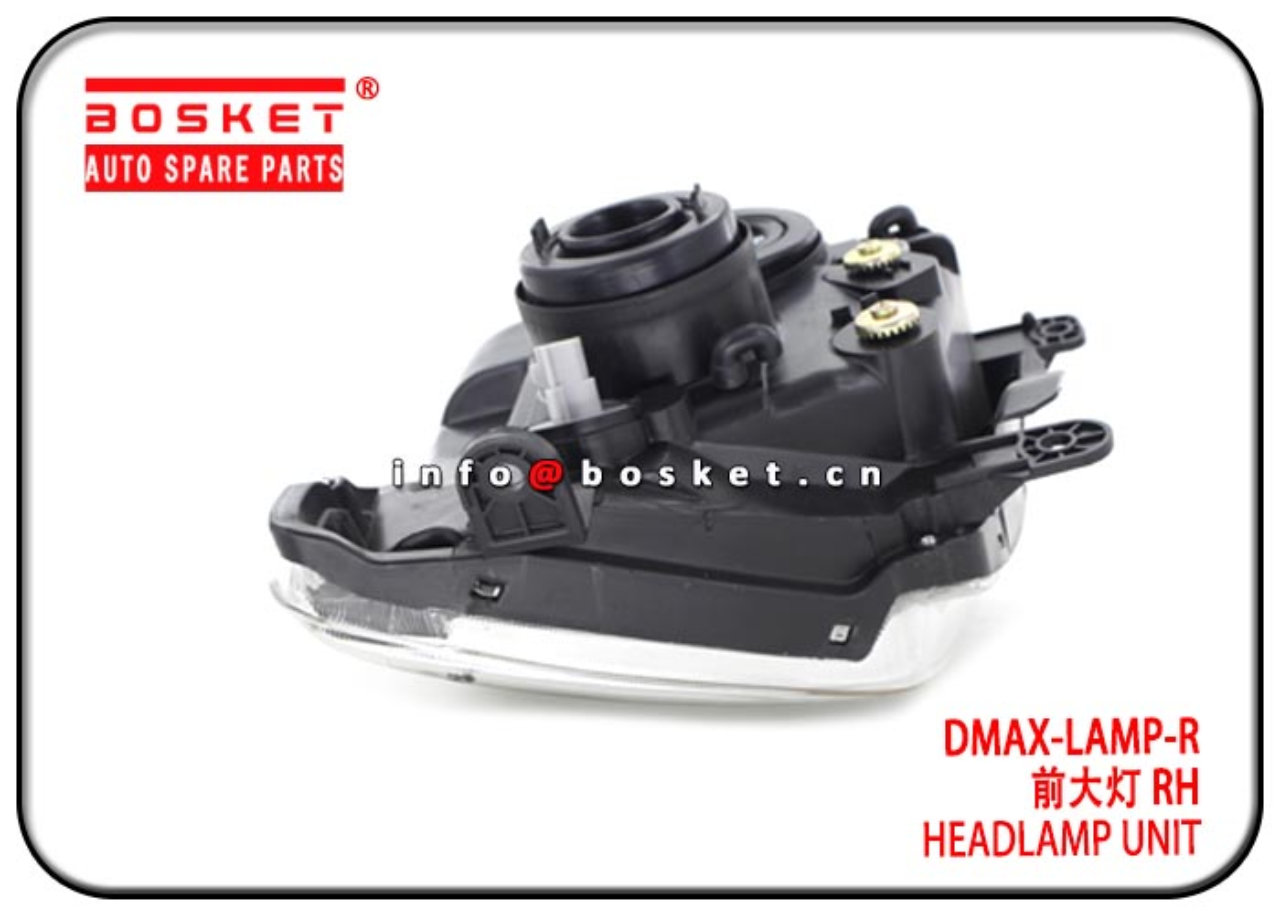 DMAX-LAMP-R DMAX LAMP R Headlamp Unit Suitable for  ISUZU DMAX 