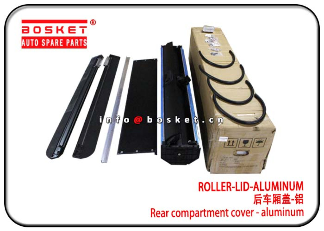 ROLLER-LID-ALUMINUM ROLLER LID ALUMINUM Rear Compartment Cover -Aluminum Suitable for  ISUZU DMAX 20