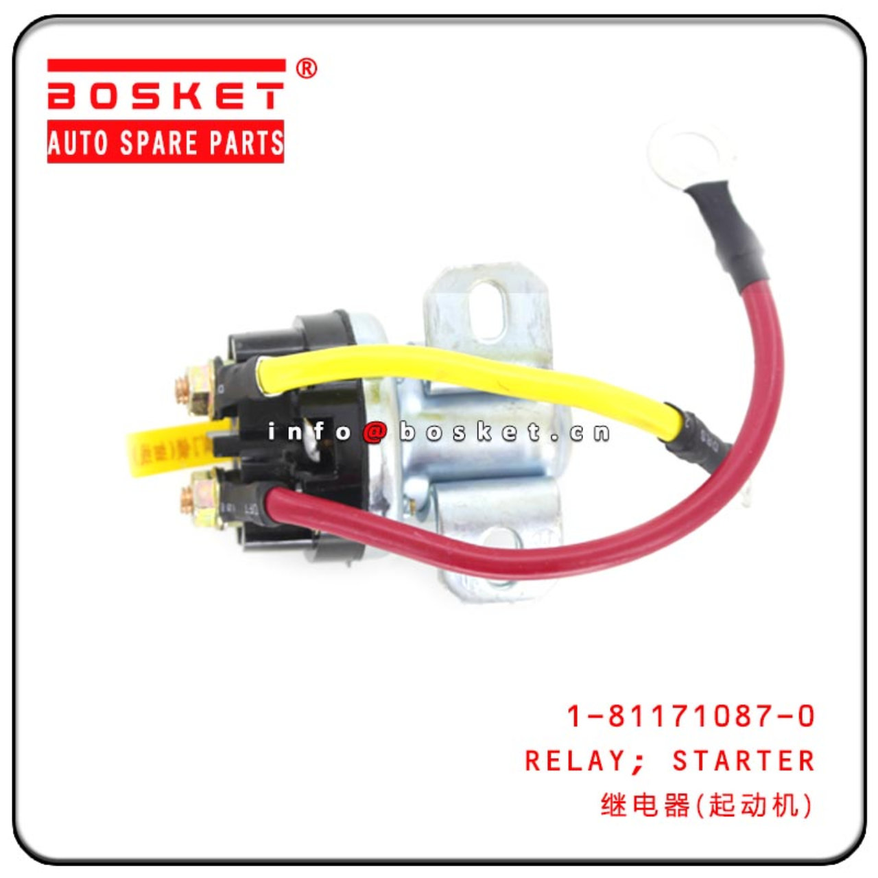 1-81171087-0 1811710870 Starter Relay Suitable For ISUZU10PE1 CXZ81