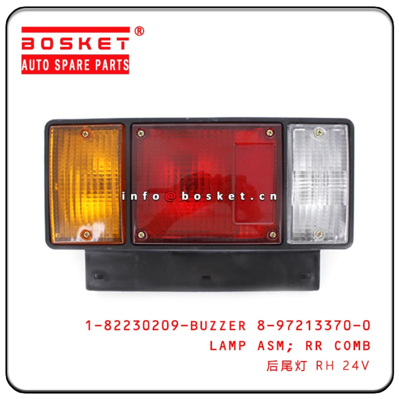 1-82230209-BUZZER 8-97213370-0 182230209BUZZER 972133700 Rear Combination Lamp Assembly Suitable For