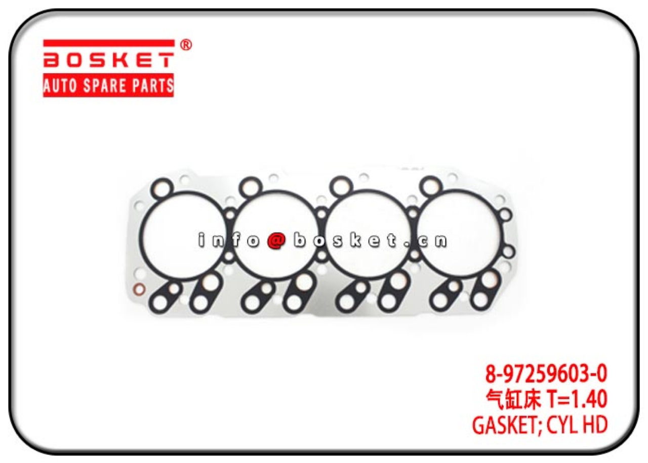 8-97259603-0 8972596030 Cylinder Head Gasket Suitable For ISUZU 4JH1 4KH1 NKR77