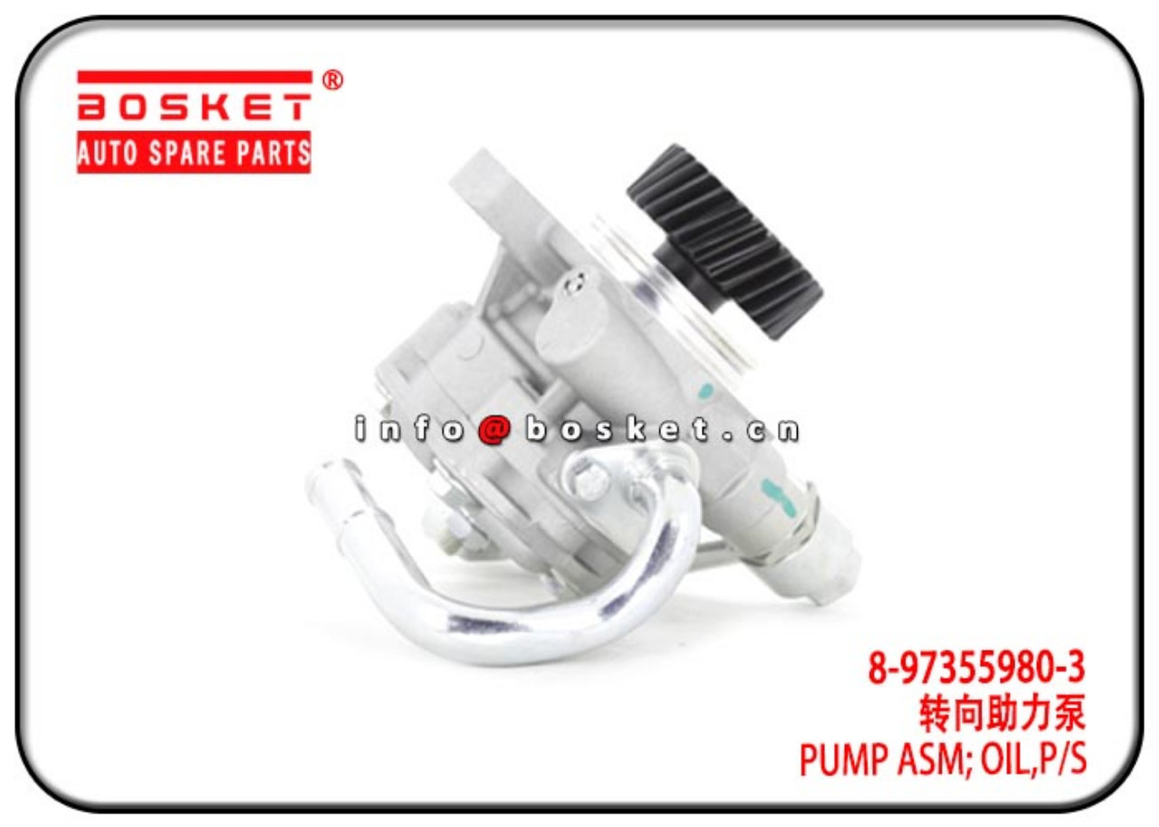 8-97355980-3 8-97946698-0 8973559803 8979466980 Power Steering Oil Pump Assembly Suitable For ISUZU 