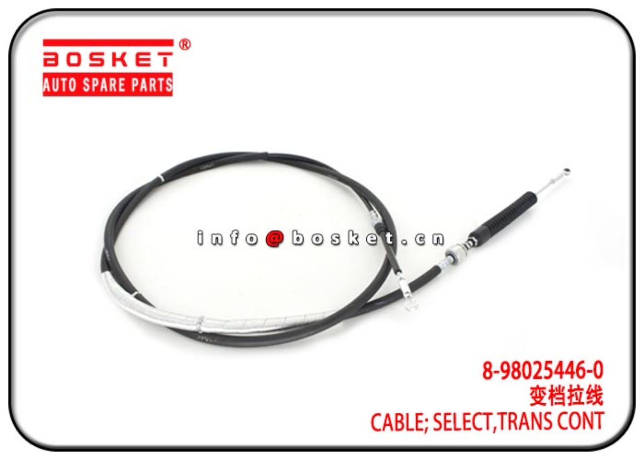 8-98025446-0 8980254460 Transmission Control Select Cable Suitable For ISUZU ELF 400 500 600 BUS