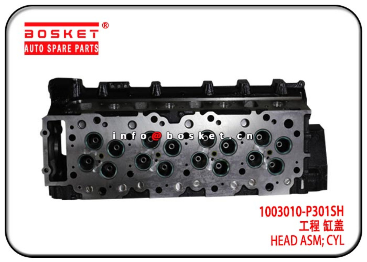 8-98170617-0 1003010-P301SH 8981706170 1003010P301SH Cylinder Head Assembly Suitable For ISUZU 4HK1T