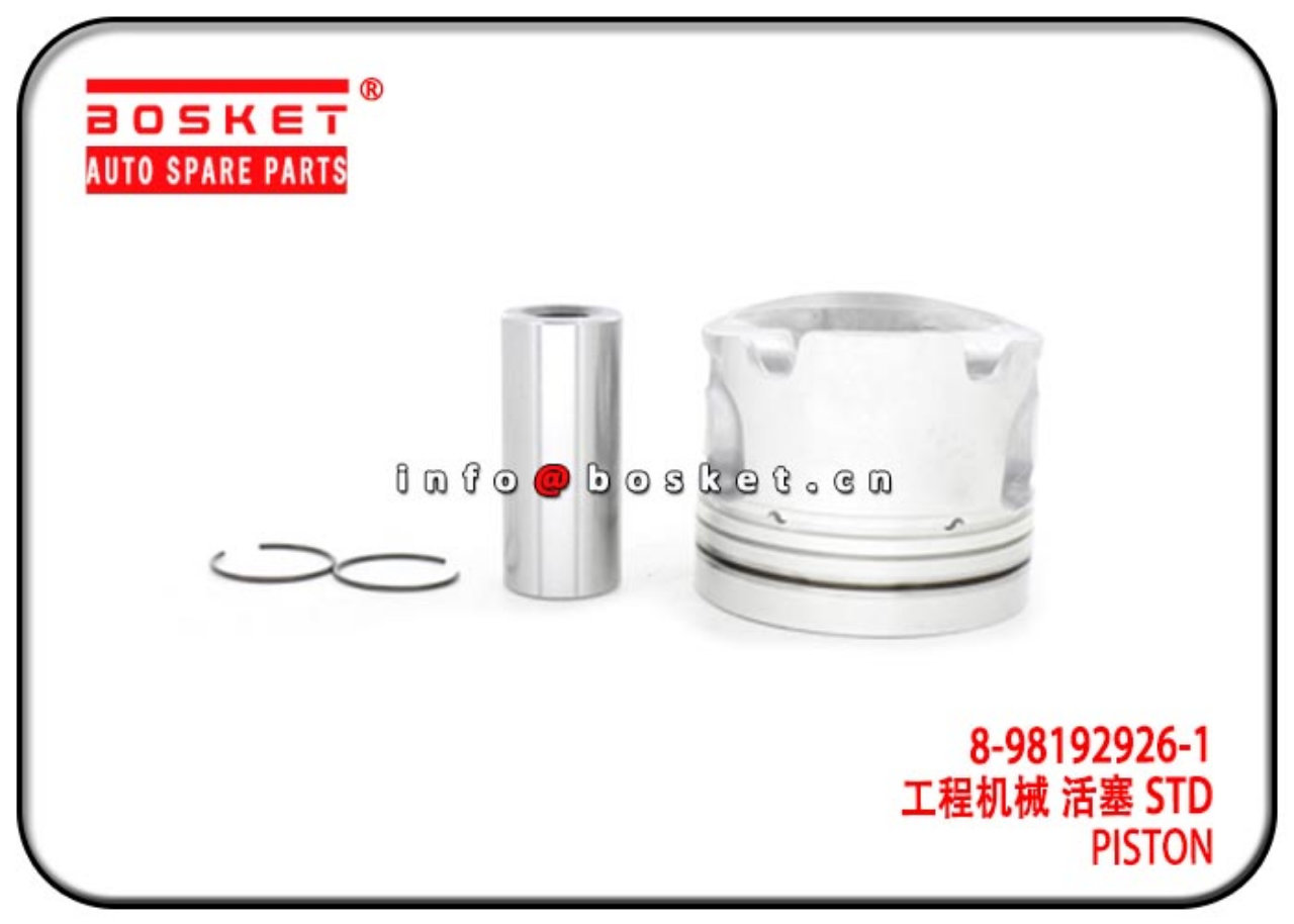 8-98192926-1 8981929261 Piston Suitable For ISUZU 4JJ1 