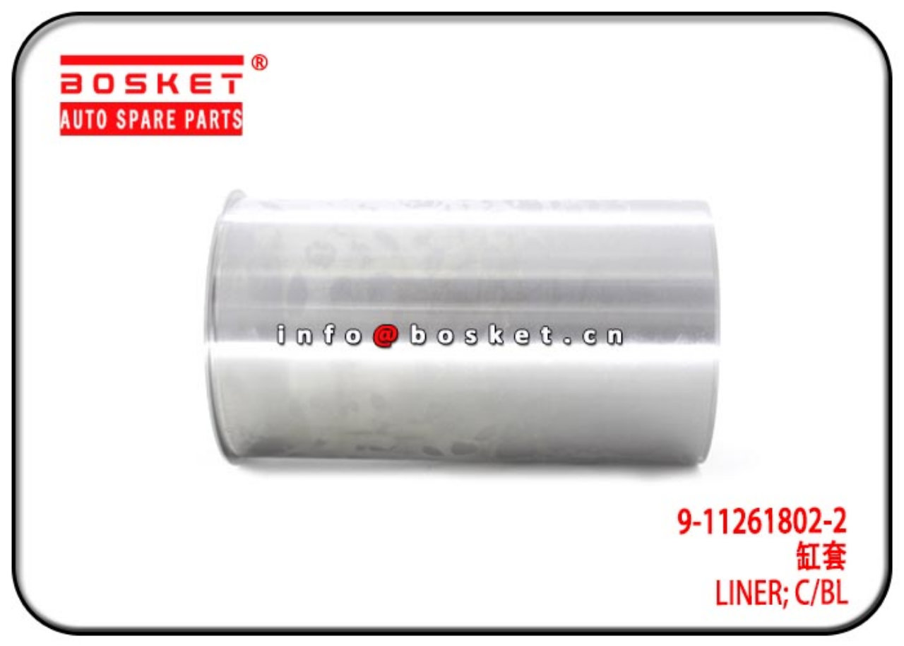 9-11261802-2 9112618022 Cylinder Block Liner Suitable For ISUZU 4BA1 