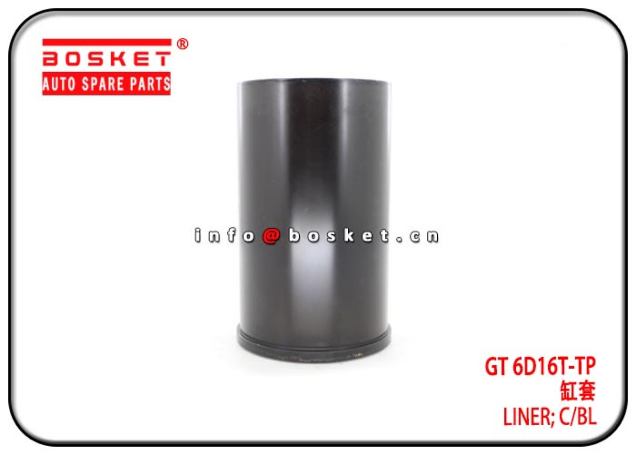 GT 6D16T-TP Cylinder Block Liner Suitable For ISUZU 6D16T 