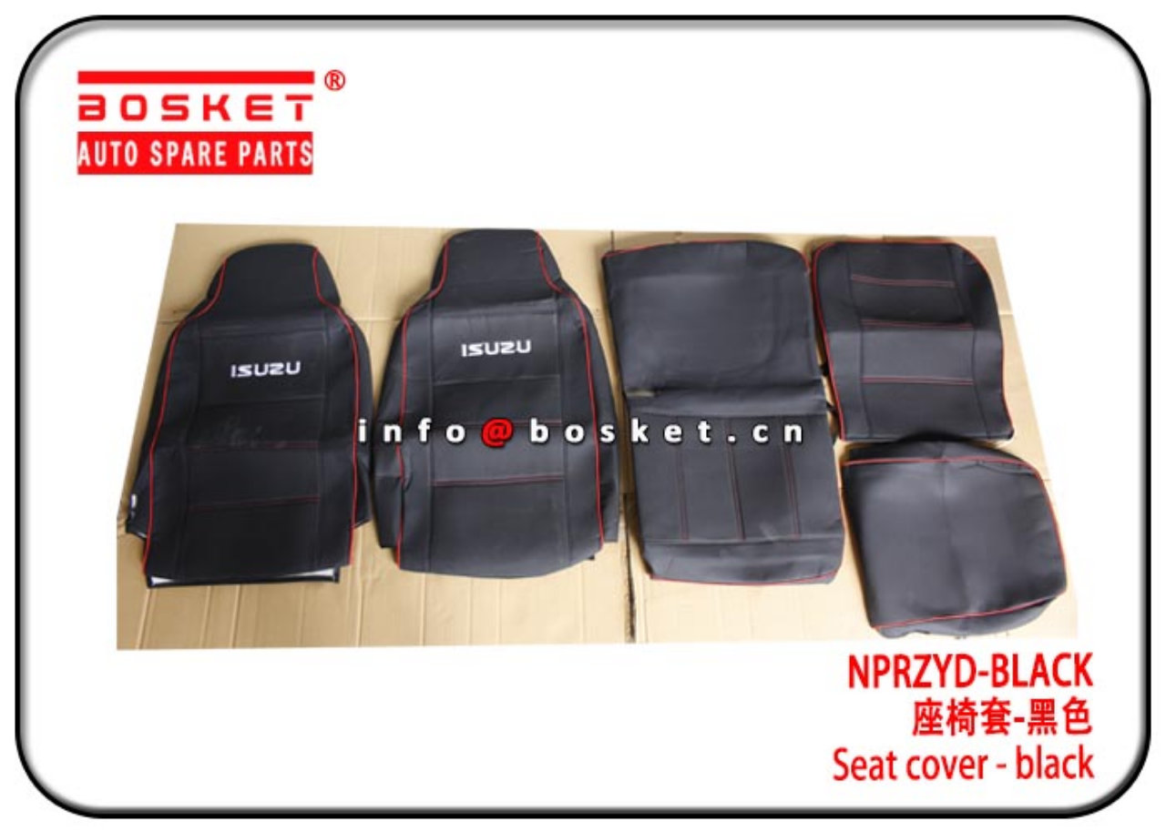 NPRZYD-BLACK Seat Cover -Black Suitable For ISUZUNPR