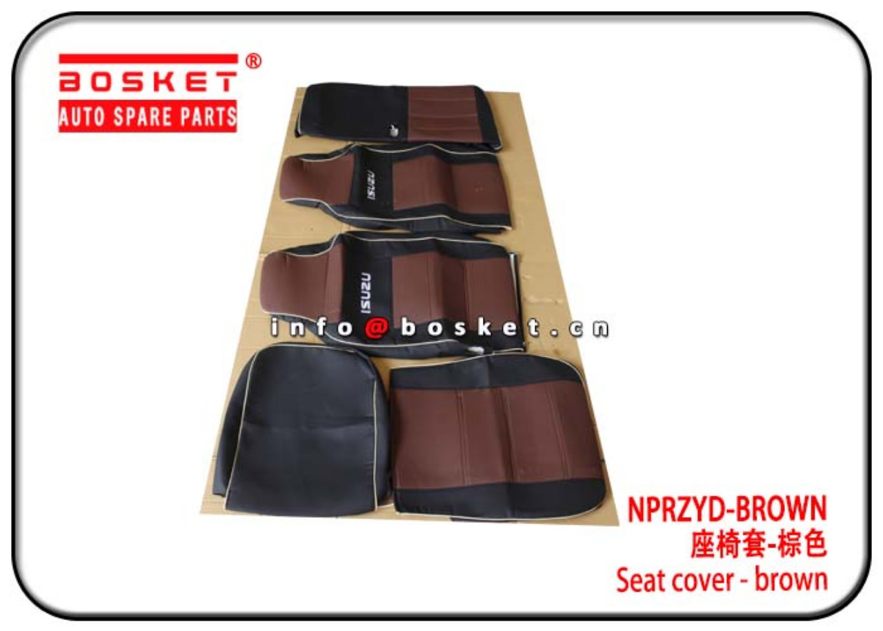NPRZYD-BROWN Seat Cover -Brown Suitable For ISUZU NPR 
