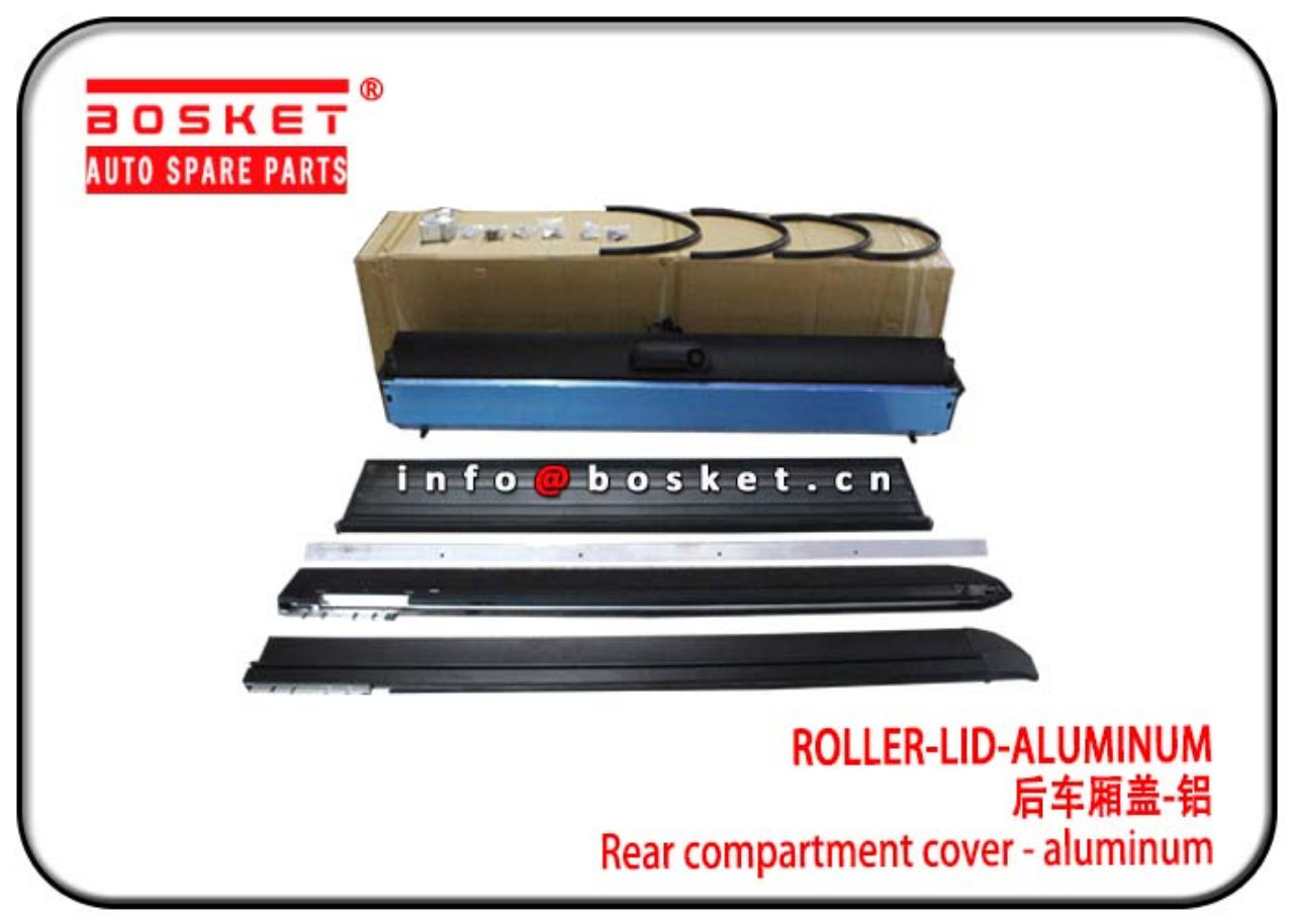ROLLER-LID-ALUMINUM ROLLER LID ALUMINUM Rear Compartment Cover -Aluminum Suitable For ISUZU DMAX 201