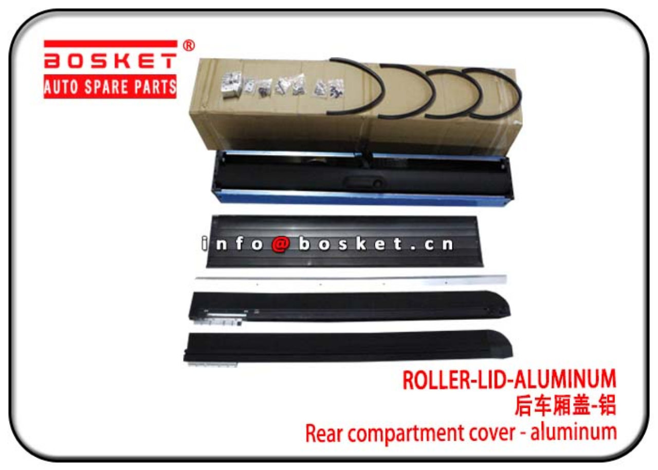 ROLLER-LID-ALUMINUM ROLLER LID ALUMINUM Rear Compartment Cover -Aluminum Suitable For ISUZU DMAX 201