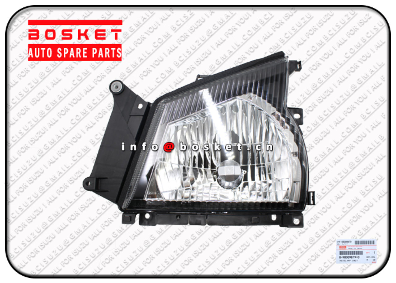 8980098190 8-98009819-0 Headlamp Unit Suitable for ISUZU NKR