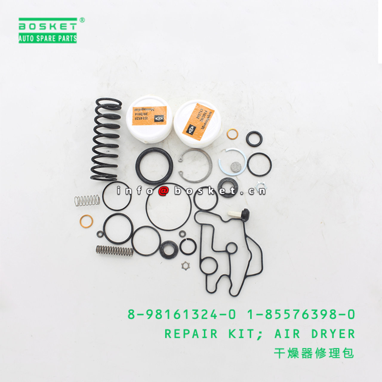 1855763980 8981613240 8-98161324-0 1-85576398-0 Air Dryer Repair Kit Suitable for ISUZU CVZ CXZ51K 6