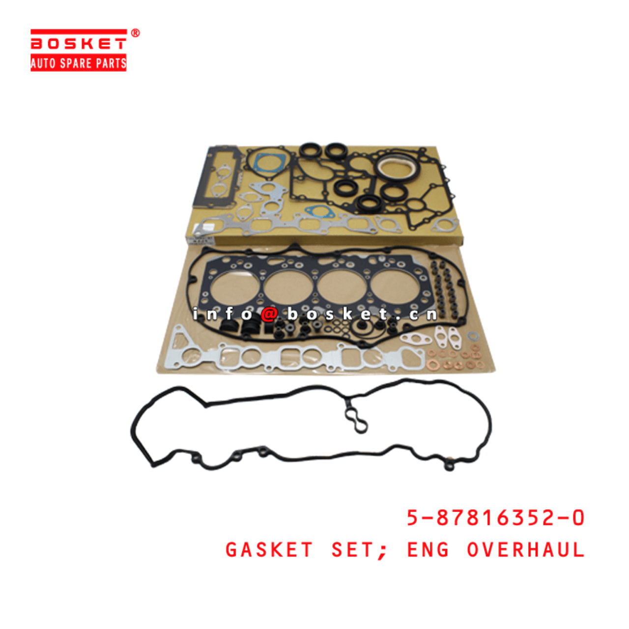 5-87816352-0 Engine Overhaul Gasket Set 5878163520 Suitable for ISUZU 4JJ1T 