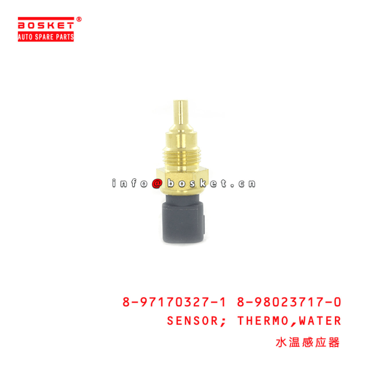 8-97170327-1 8-98023717-0 8971703271 8980237170 Water Thermostat Sensor Suitable for ISUZU NPR 4HE1 