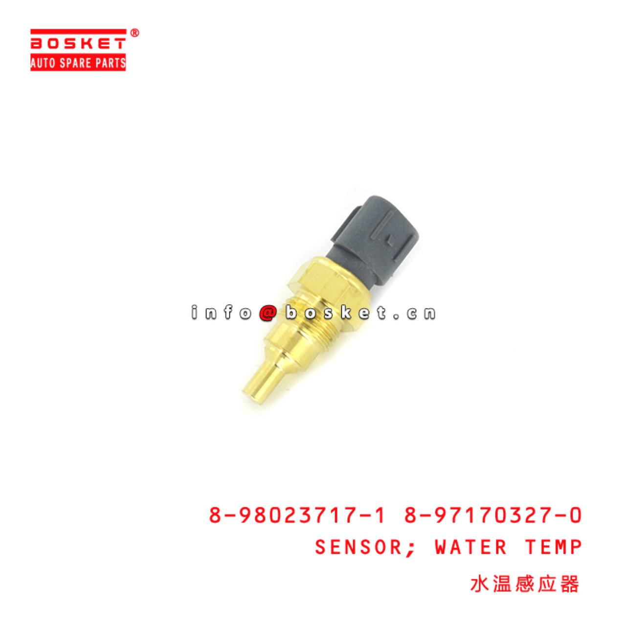 8-98023717-1 8-97170327-0 Water Temperature Sensor 8980237171 8971703270 Suitable for ISUZU NKR NPR 